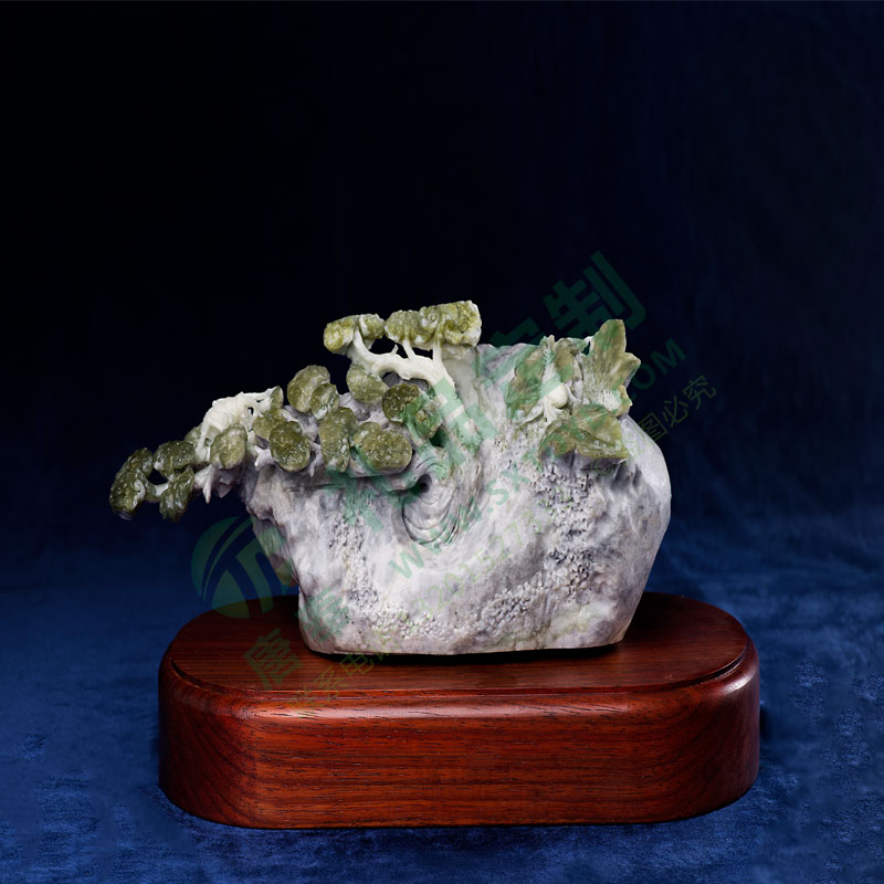 玉石擺件-萬事如意-藍(lán)田玉禮品